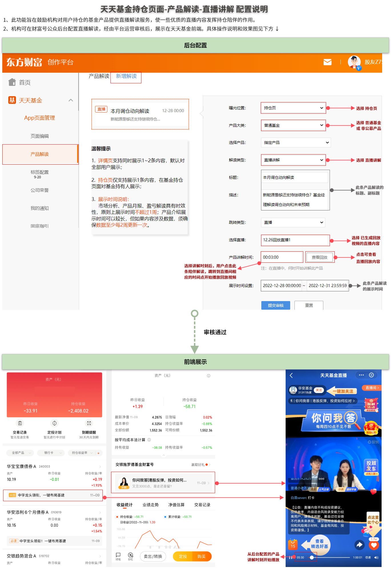 配置方式及效果展示